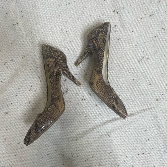 Michael Kors Snakeskin Heels - Picture 8 of 12